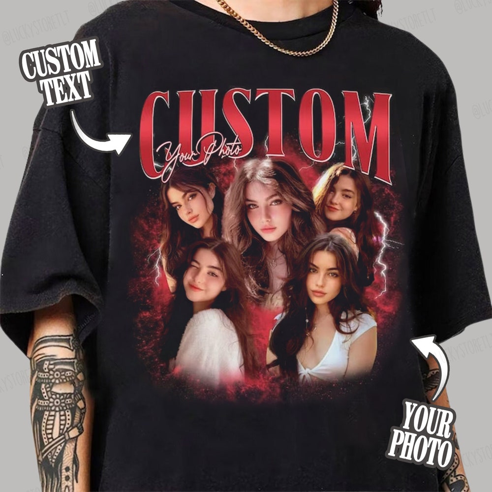 Custom Your Own Bootleg Idea Shirt, Custom Your Own Bootleg Tee, Custom 90s Vintage Bootleg Shirt, Bootleg Rap Tee, Girlfriend Birthday Gift