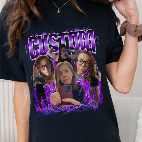 Custom Your Own Bootleg Tee, Vintage Graphic 90s Tshirt, Retro Custom Bootleg Rap Tee, Custom Bootleg, Custom Your Photo, Insert Your Design