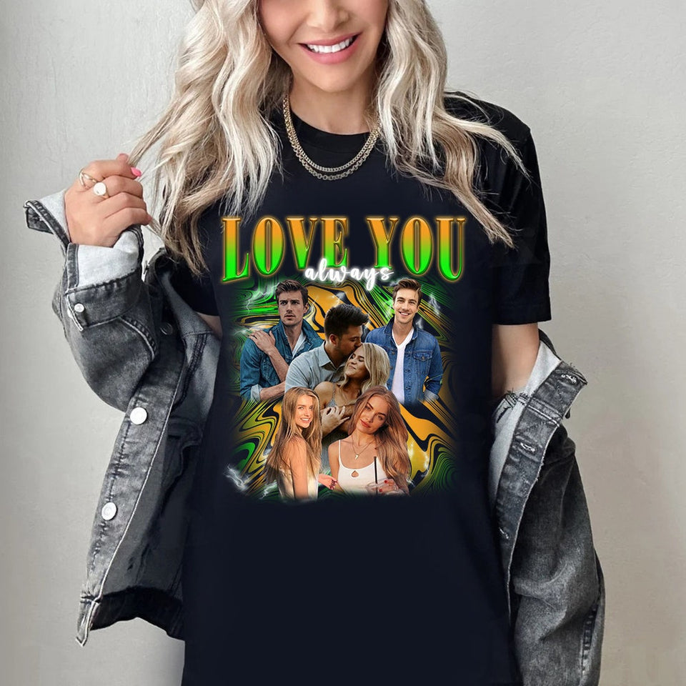 Custom Your Own Bootleg Tee, Retro Custom Bootleg Rap Tee, Custom Bootleg, Custom Valentine Photos, Insert Your Design, Vintage Graphic 90s