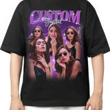 Custom Your Own Bootleg Tee, Retro Custom Bootleg Rap Tee, Custom Bootleg, Custom Your Photo, Insert Your Design, Vintage Graphic 90s Tshirt