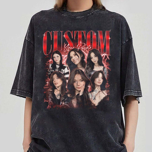Custom Bootleg Rap Tee, Custom Photo - Vintage Graphic 90s Tshirt, Custom Photo Shirt, CUSTOM Your Own Bootleg Idea Here,Insert Your Design.