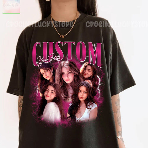 Custom Bootleg Rap Tee, Custom Photo - Vintage Graphic 90s Shirt, Custom Photo Shirt, CUSTOM Your Own Bootleg Idea Here, Insert Your Design