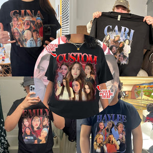 Custom Bootleg Rap Tee, Custom Photo Shirt, CUSTOM Your Own Bootleg Idea Here, Vintage Graphic 90s Tshirt, Custom Your Own Bootleg Shirt