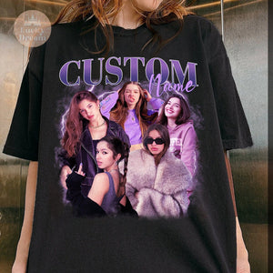 Custom Your Own Bootleg Shirt, 90s Vintage Bootleg Idea Shirt, Insert Your Photo Here Shirt, Custom Girlfriend, Boyfriend, Kid Photo Shirt