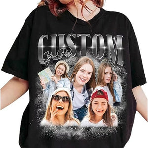 Custom Your Own Bootleg Rap Tee Shirts, Custom I Love My Girlfriend Shirt, Custom Graphic Tees, Custom Vintage Shirt