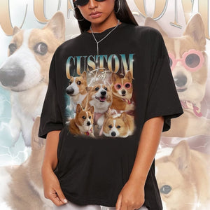 Custom Bootleg tshirt, Vintage 90s Tee, Personalised Gift For Her, Vintage Bootleg tshirt, Custom Bootleg Rap Tee, Personalized Love Gift
