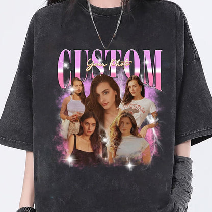 Custom Bootleg Rap Tee, Custom Photo - Vintage Graphic 90s Tshirt, Custom Photo Shirt, CUSTOM Your Own Bootleg Idea Here, Insert Your Design
