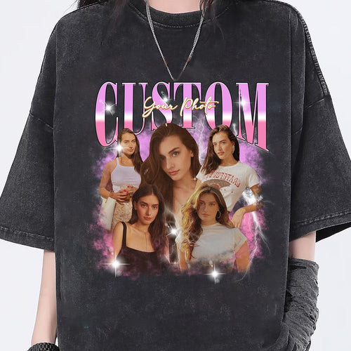 Custom Bootleg Rap Tee, Custom Photo - Vintage Graphic 90s Tshirt, Custom Photo Shirt, CUSTOM Your Own Bootleg Idea Here, Insert Your Design