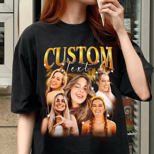 Custom Bootleg Rap Tee, Custom Photo - Vintage Graphic 90s Tshirt, Custom Photo Shirt, CUSTOM Your Own Bootleg Idea Here, Insert Your Design