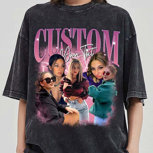 Custom Bootleg Rap Tee, Custom Photo - Vintage Graphic 90s Tshirt, Insert Your Design, Custom Photo Shirt, CUSTOM Your Own Bootleg Idea Here