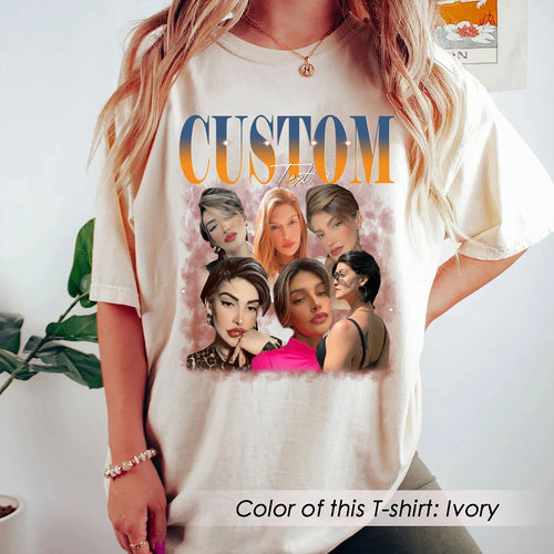 Custom Bootleg Rap Tee, Custom Photo - Vintage Graphic 90s Tshirt, Custom Photo Shirt, CUSTOM Your Own Bootleg Idea Here, Insert Your Design
