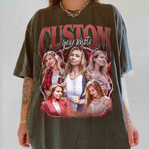 Custom Bootleg Rap Tee, Vintage Custom Funny Rap Shirt, Custom Photo Vintage T Shirts, Insert Your Design