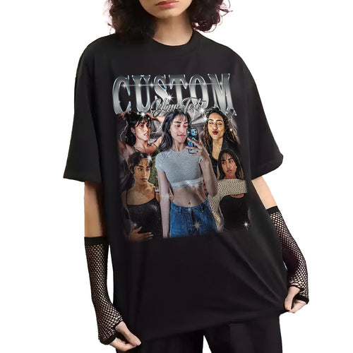 Custom Your Own Bootleg Tee, Retro Custom Bootleg Rap Tee, Custom Bootleg, Custom Your Photo, Insert Your Design, Vintage Graphic 90s Tshirt