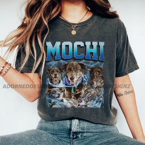 Custom Bootleg Rap Tee, Custom Dog Bootleg Shirt, Custom Dog Shirt, Personalized Dog Bootleg Shirt, Custom Dog's Version, Dog Shirt