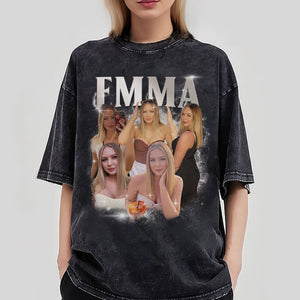 90s Vintage Bootleg Shirt, Custom Bootleg Rap Tee, Custom Face Shirt, Custom Valentine Shirt, Custom Photo Shirt, Custom Girlfriend Shirt