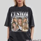 90s Vintage Bootleg Shirt, Custom Face Shirt, Custom Bootleg shirt, Custom Photo Shirt, custom vintage t shirt, Custom Girlfriend Shirt