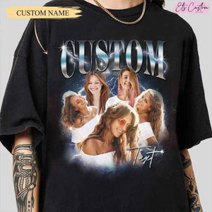 Custom Bootleg Rap Tee, Custom Photo - Vintage Graphic 90s Tshirt, Custom Photo T-shirt, CUSTOM Your Own Bootleg Idea Here, Retro design