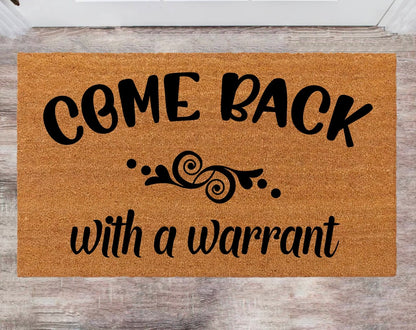 Doormat New Home Owner Monogram Rug Closing Gift Funny Doormat HouseWarming Gift Pet Lover