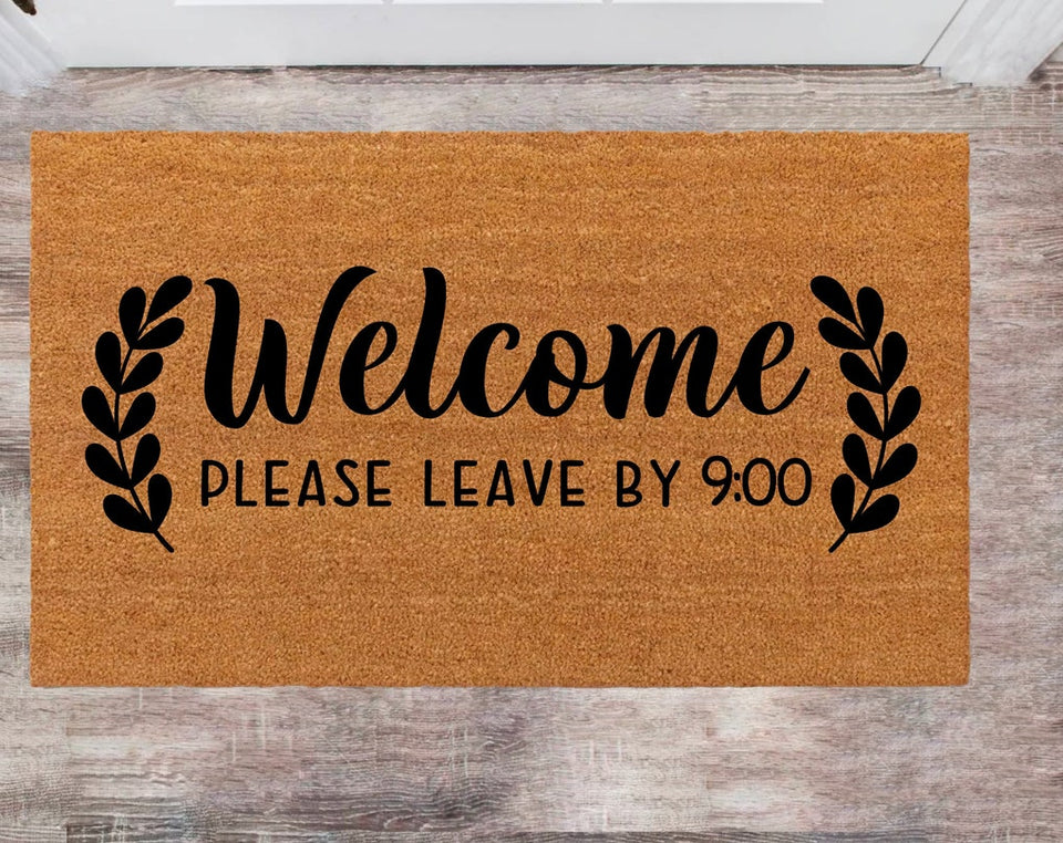 Funny Doormats Monogram Rug Closing Gift Funny House Warming Gift Wedding Gift New Home Decoration