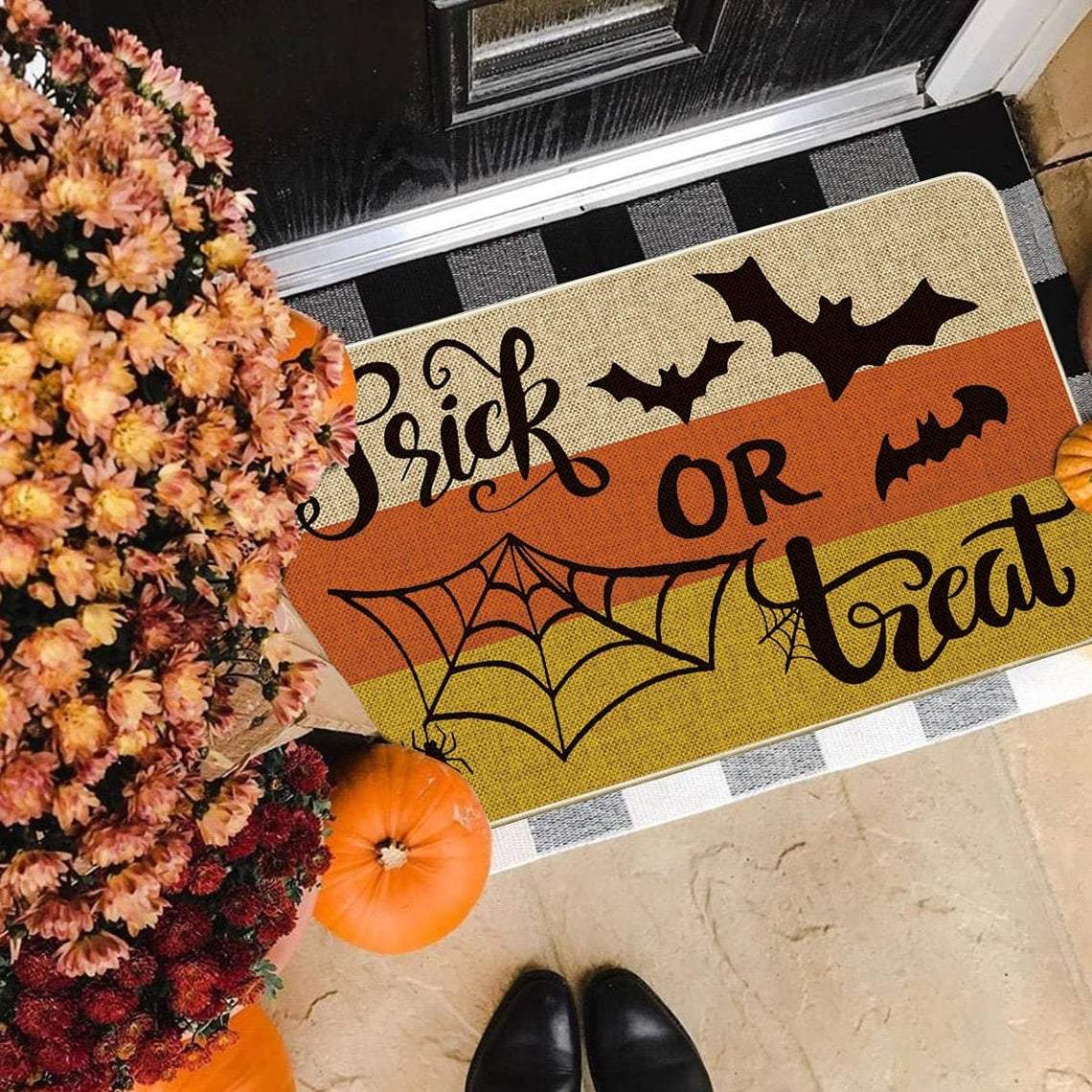 Trick Or Treat Halloween Doormat | Best Outdoor Halloween Decoration