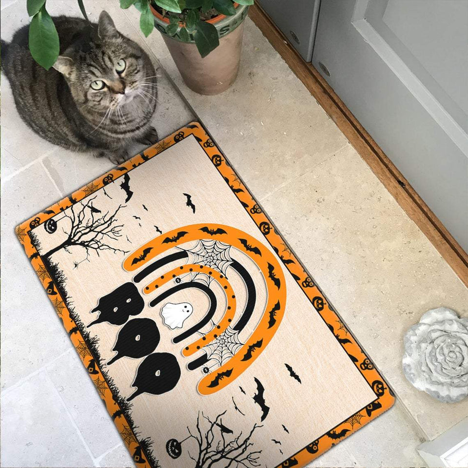 Ghost Boo Halloween Doormat | Best Outdoor Halloween Decoration