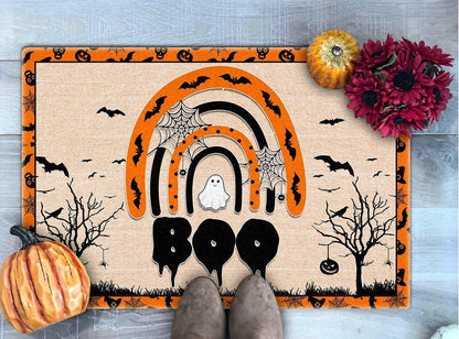 Ghost Boo Halloween Doormat | Best Outdoor Halloween Decoration