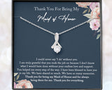 Maid of Honor Thank You Gift From Bride, Maid of Honor Gift Alluring Beauty Necklace, Matron of Honor Gift, Bridesmaid Gift, Thank You Gift From Bride