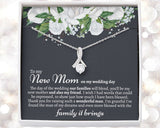 Sentimental Mother In Law Wedding Gift From Bride, Mother of the Groom Necklace, Future Mother in Law Wedding Gift, Gift For Mother-In-Law, Alluring Beauty Necklace