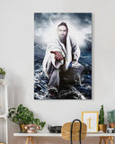 Jesus Give Me Hand Jesus Reaching Hand - Matte Canvas