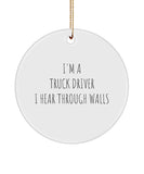 Hood Ornaments For Trucks, Funny Ornaments For Truck Drivers, Gift Ideas For Truck Drivers
