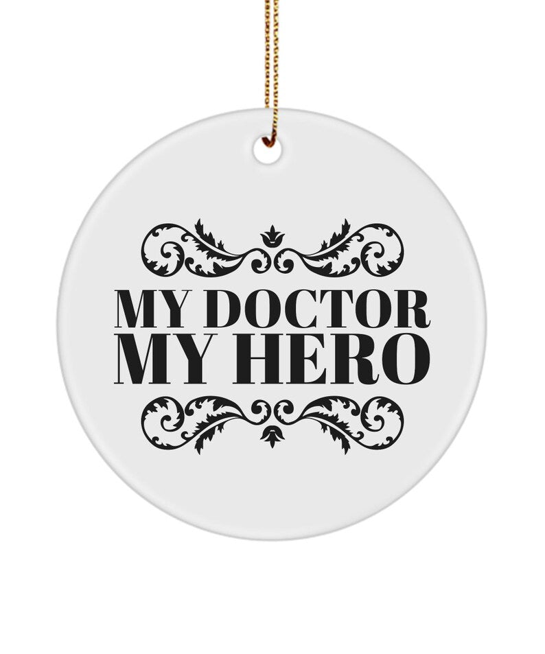 Healthcare Worker Ornament, Doctor Ornament, Health Care Hero Keepsake, Appreciation, Anniversary Gift, Hospital Care Appreciation Ornament
