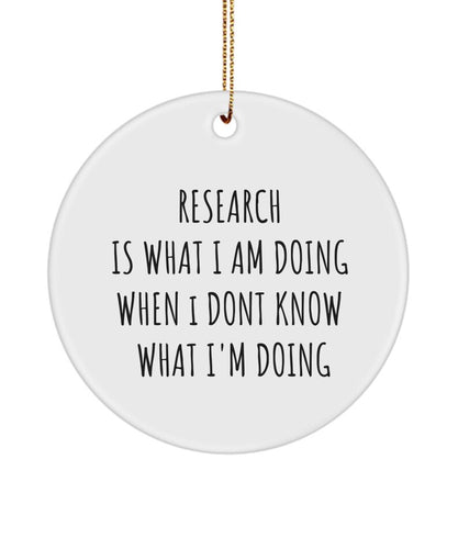 Masters Graduate Ornament, Phd Ornament, Gift For Post Graduate, Research Intern Gift, Research Fellow Ornament, Gift For Him, Gift For Her