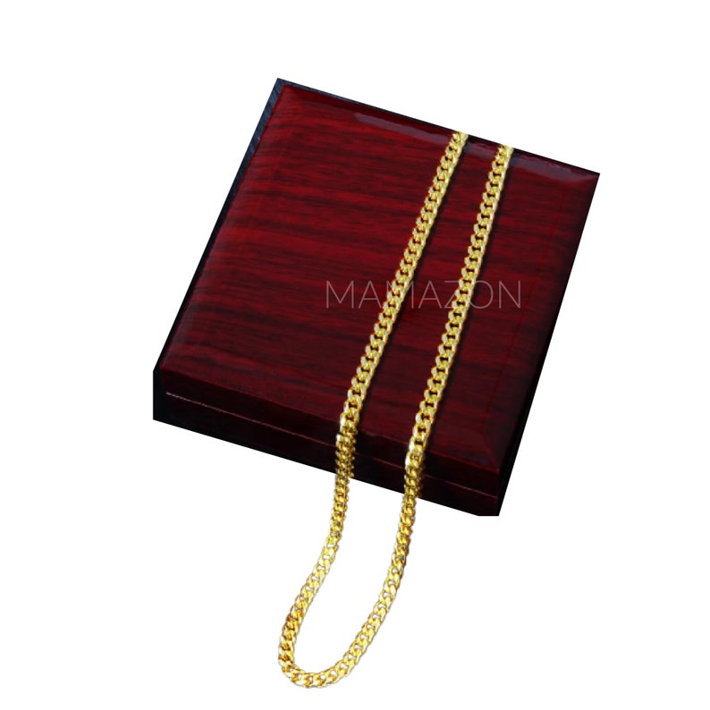 Fathers Day Gift From Daughter Son, Gift For Dad, Birthday Gift For Dad From Daughter Son, Custom Necklace Dad, Cuban Link Chain Necklace