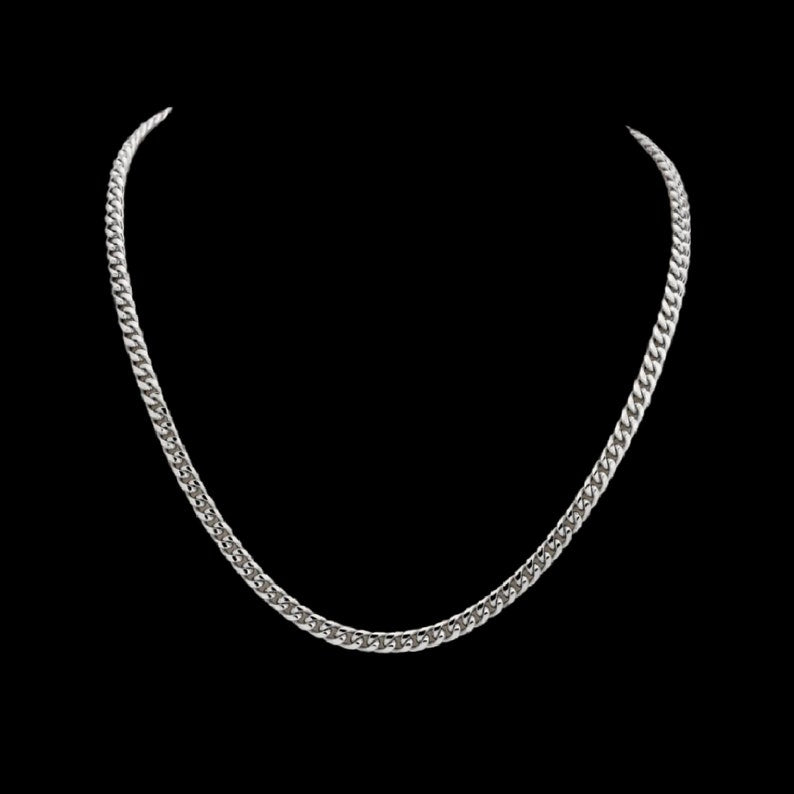Fathers Day Gift From Daughter Son, Gift For Dad, Birthday Gift For Dad From Daughter Son, Custom Necklace Dad, Cuban Link Chain Necklace