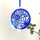 45Th Anniversary Ornament / Sapphire Anniversary / Anniversary Gift For Parents / 45Th Wedding Anniversary / Hanging Ornament