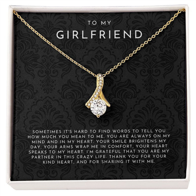 Necklace For Girlfriend - Valentines Day Gift, Girlfriend Gifts, Girlfriend Birthday Gifts, Girlfriend Jewelry, Alluring Beauty Necklace