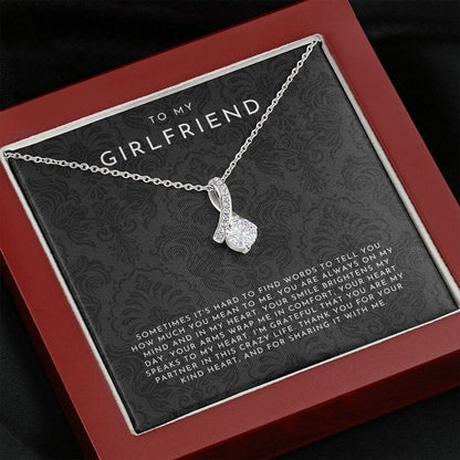 Necklace For Girlfriend - Valentines Day Gift, Girlfriend Gifts, Girlfriend Birthday Gifts, Girlfriend Jewelry, Alluring Beauty Necklace