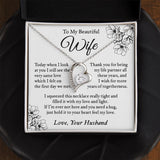To My Wife Necklace, Forever Love Necklace, Valentine Gift For Her, Gift For Soulmate, Gift For Her