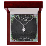Jewelry, Necklace, Personalized Message Card, Garden Frame, Mother's Day Gift,  Alluring Beauty Necklace Gift For Mom From Daughter, Son