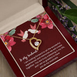 Valentine Gift Present From Soulmate Forever Love Necklace from boyfriend / Husband, Luxury Jewelry Box with Message Card