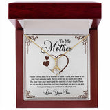 Jewelry, Necklace, Personalized Message Card, Heart Shape, Mother's Day Gift, Alluring Beauty Necklace Gift To Mom From Daughter, Son