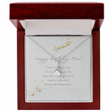 Birthday Gift For Mom - Alluring Beauty necklace, Minimalistic and 14k gold finish, Necklace for Mom