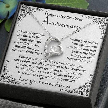 51st Wedding Anniversary Gift For Wife Photos Or Cameras Anniversary Gift Fifty First Anniversary Gift 51 Year Anniversary Forever Love