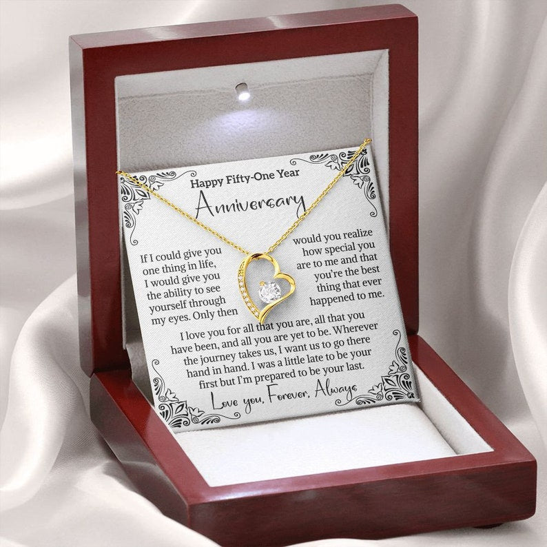 51st Wedding Anniversary Gift For Wife Photos Or Cameras Anniversary Gift Fifty First Anniversary Gift 51 Year Anniversary Forever Love