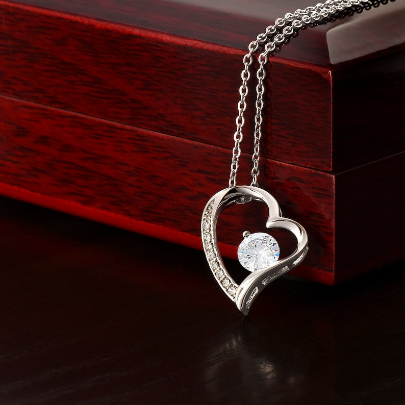 My Granddaughter, Granddaughter Gift, Forever Love Necklace