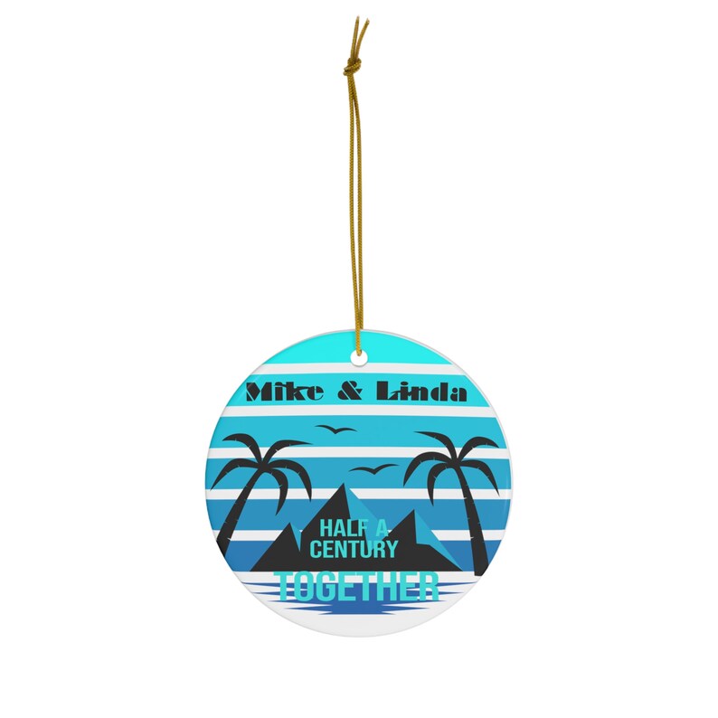 50Th Anniversary Ornament, Memorabilia, Celebratory