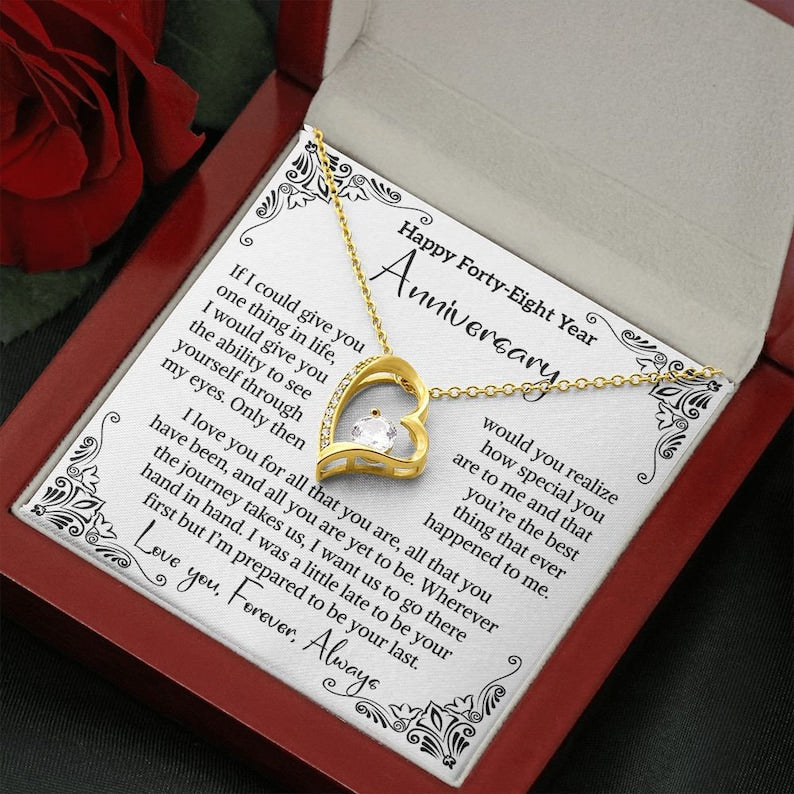 48th Wedding Anniversary Gift For Wife Home Improvement Anniversary Gift Forty Eightieth Anniversary Gift 48 Year Anniversary Forever Love