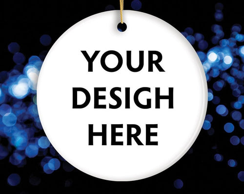 Personalized Custom Photo Ornament, All Shapes Available