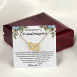 My Granddaughter, Granddaughter Gift, Interlocking Hearts Necklace