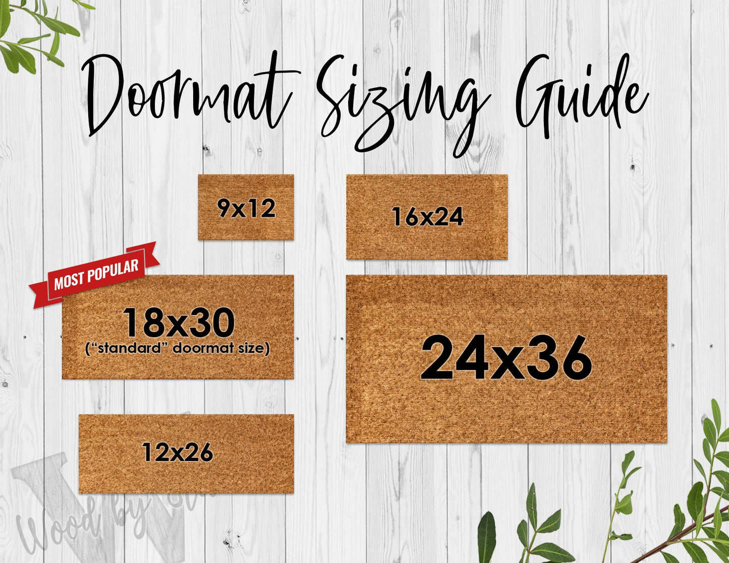 Autumn Blessings Door Mat